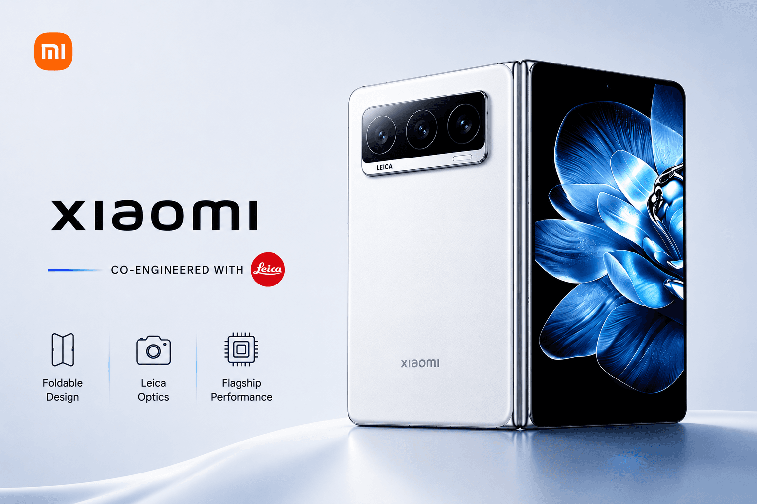 Xiaomi's First Wide Foldable Phone Design Leaked With Long Camera Strip
